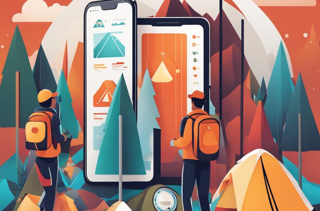 Protection des données en camping : sécurité dans les applications de réservation et de navigation